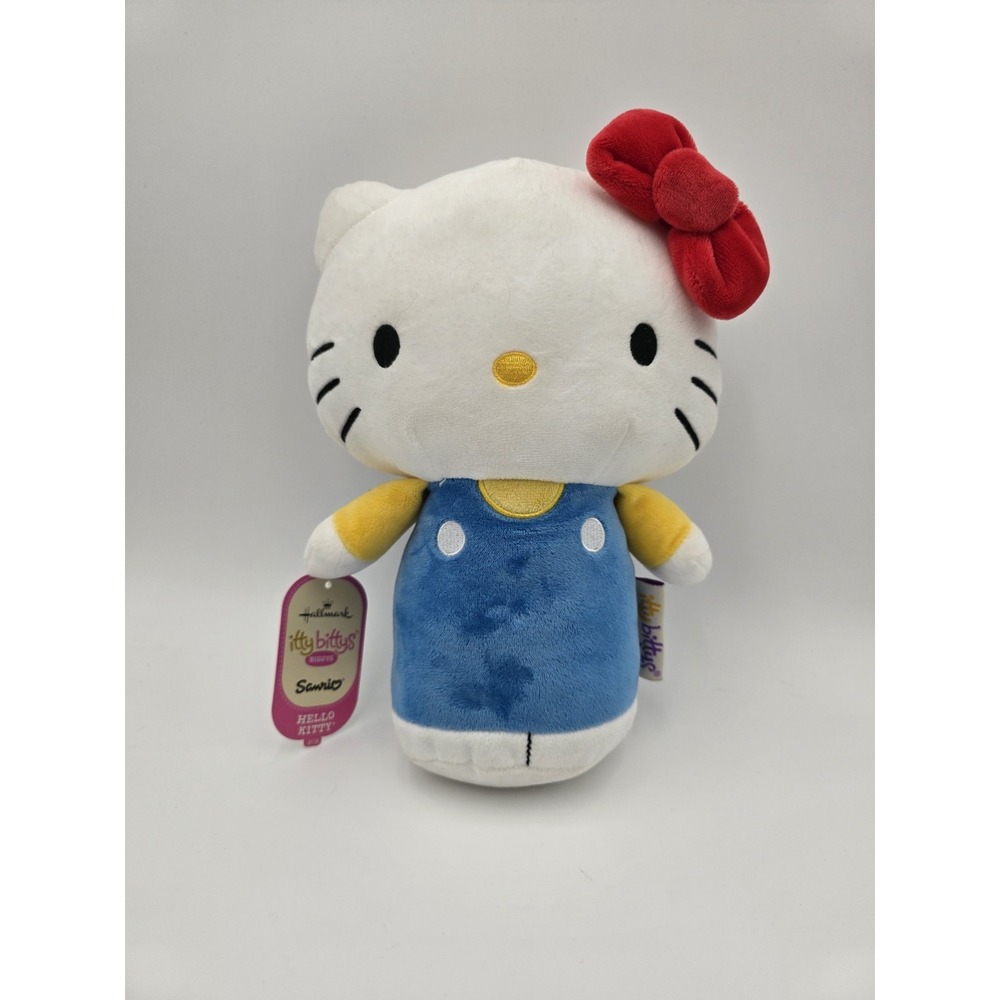 Hallmark‎ Itty Bittys Biggys Hello Kitty (11")  Plush Sanrio Stuffed Toy Tag